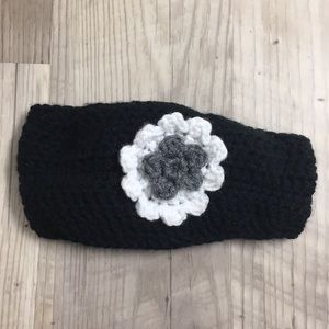 🏳️‍🌈Crochet/knit Flower wrap headband